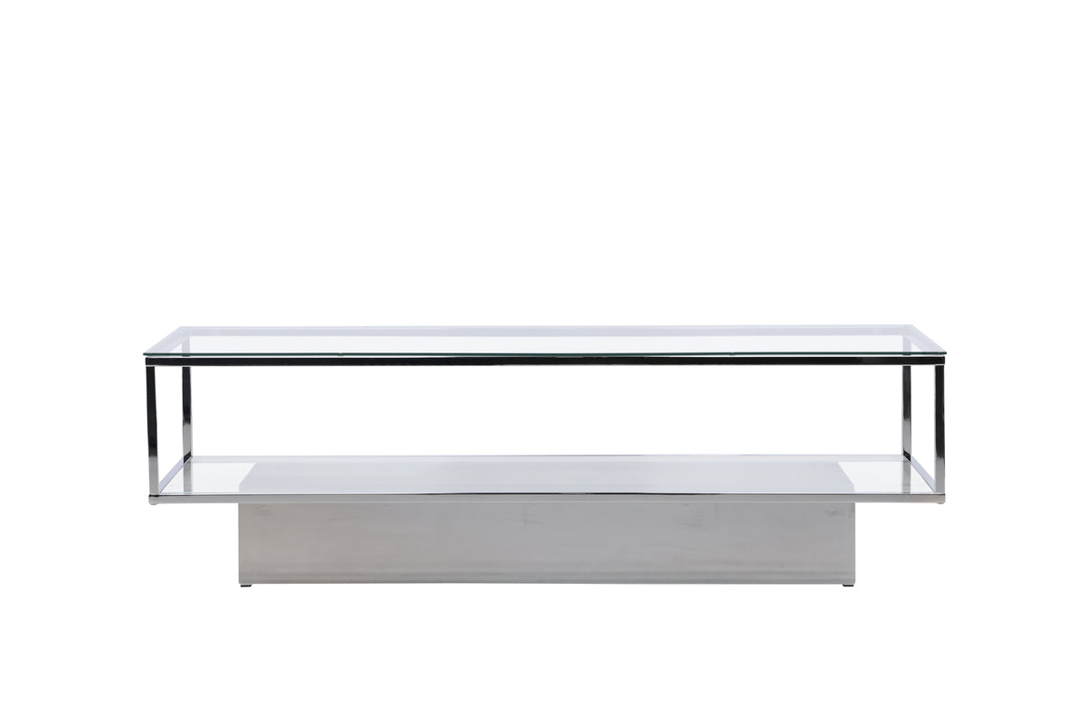 Soffbord 60 x 130 Transparent