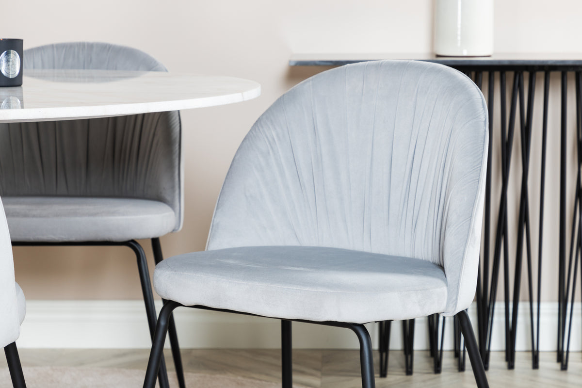 Wrinkles Dining Chair 2-pack Grey
