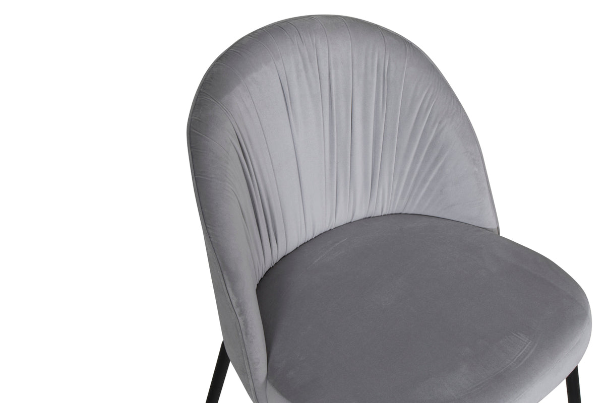 Wrinkles Dining Chair 2-pack Grey