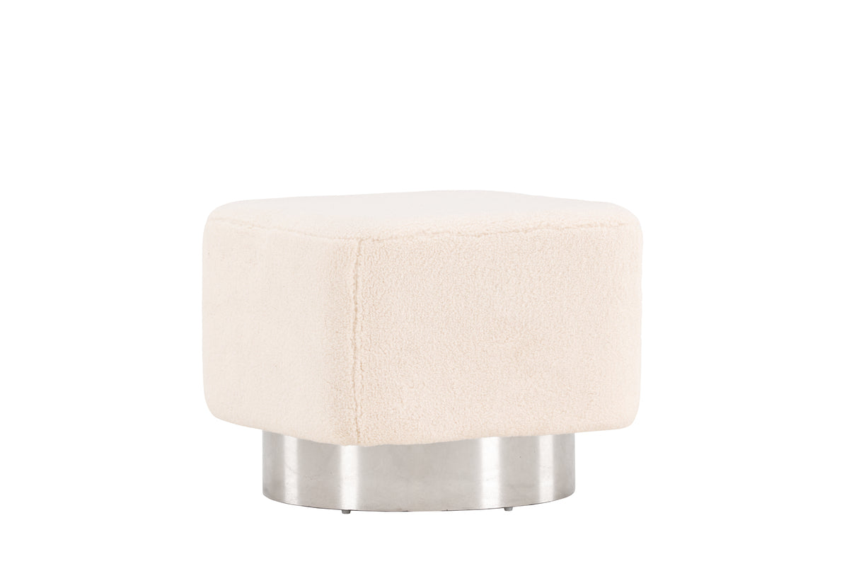 Newton Pouf 45 x 38 x 45 Offwhite