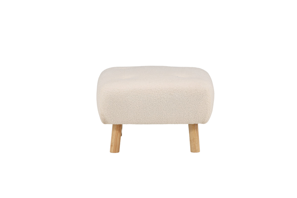 Salina Ottoman 60 x 28 x 60 White