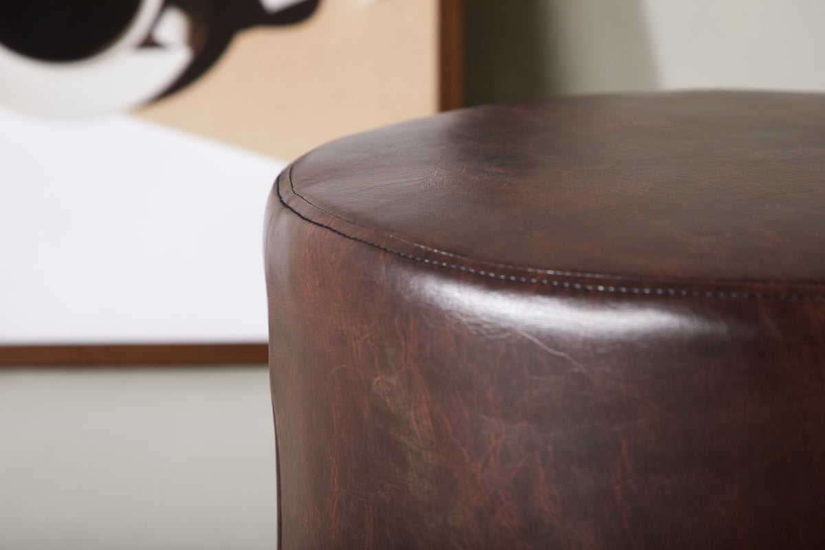 Eastport Pouf ø41 ⌀41 Brown