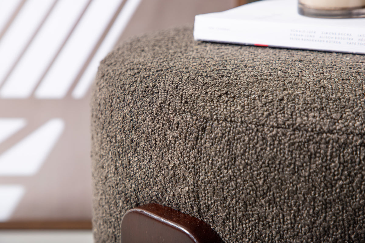 Coffey Pouf ø50 ⌀50 Dark Grey