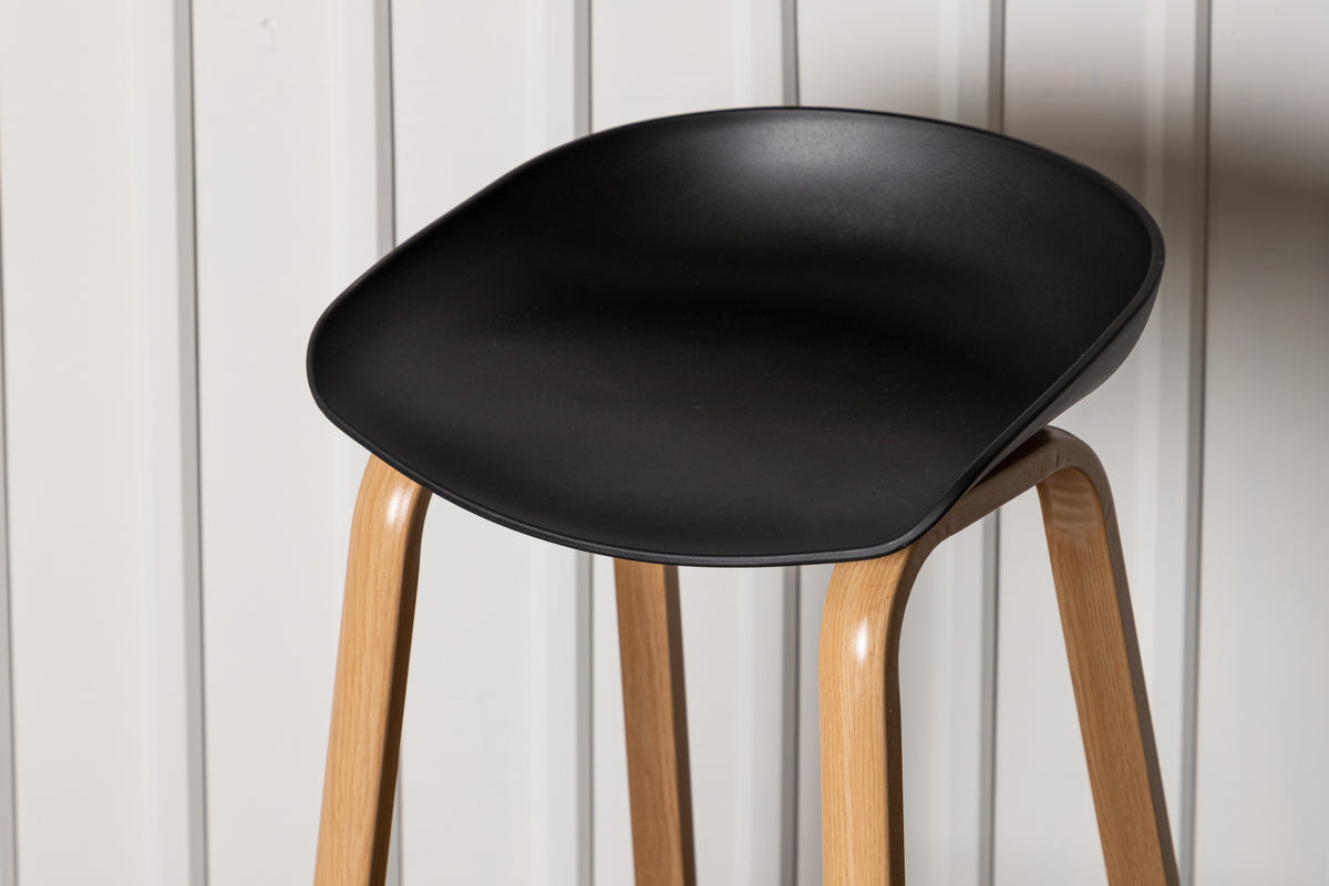 Decatur Bar Chair 2-pack Black