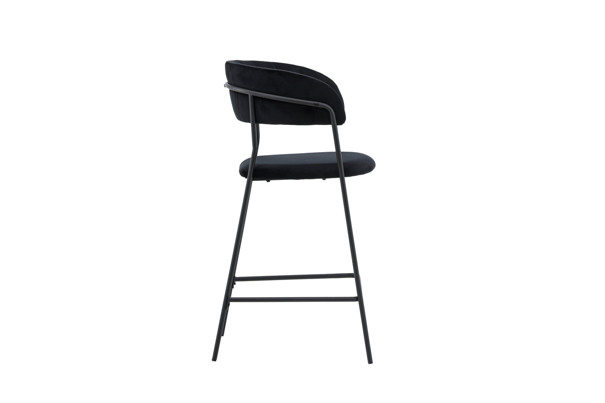 Lui Bar Chair 2-pack Black