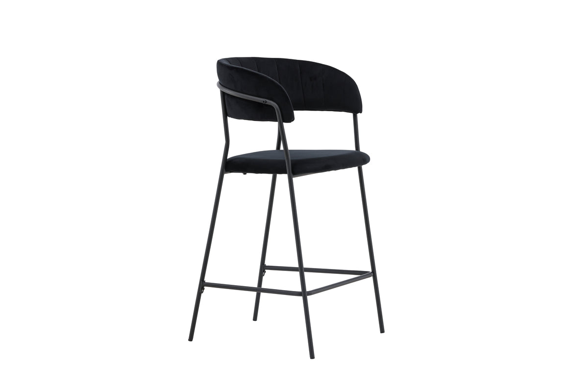 Lui Bar Chair 2-pack Black