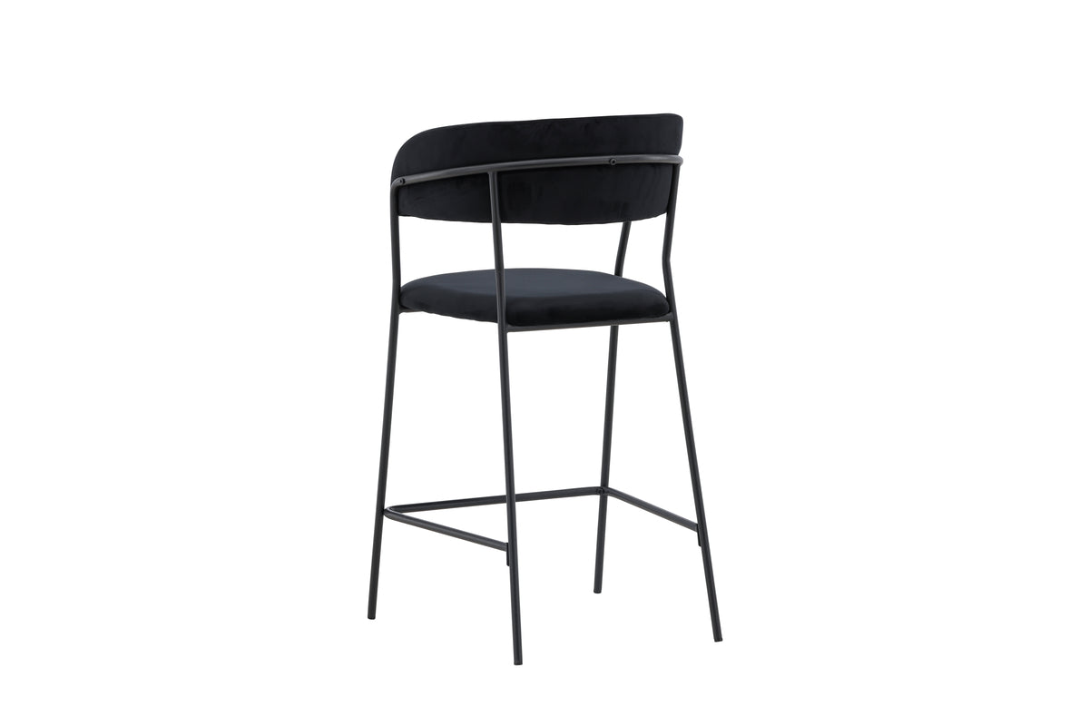 Lui Bar Chair 2-pack Black