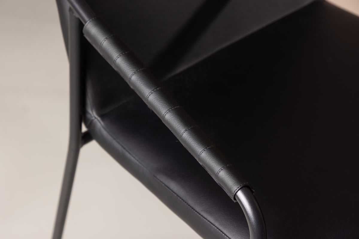 Tvist Bar Chair 2-pack Black