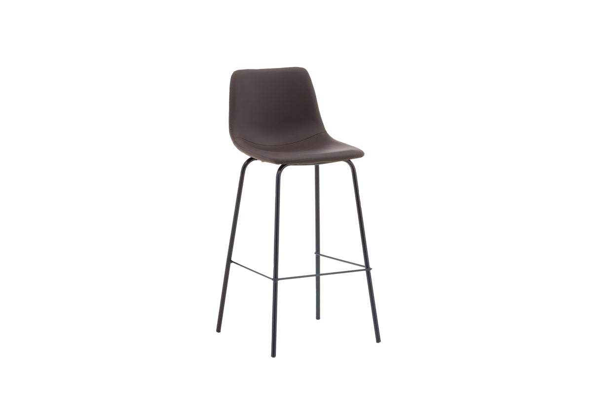 Alexi Bar Chair 2-pack Brown
