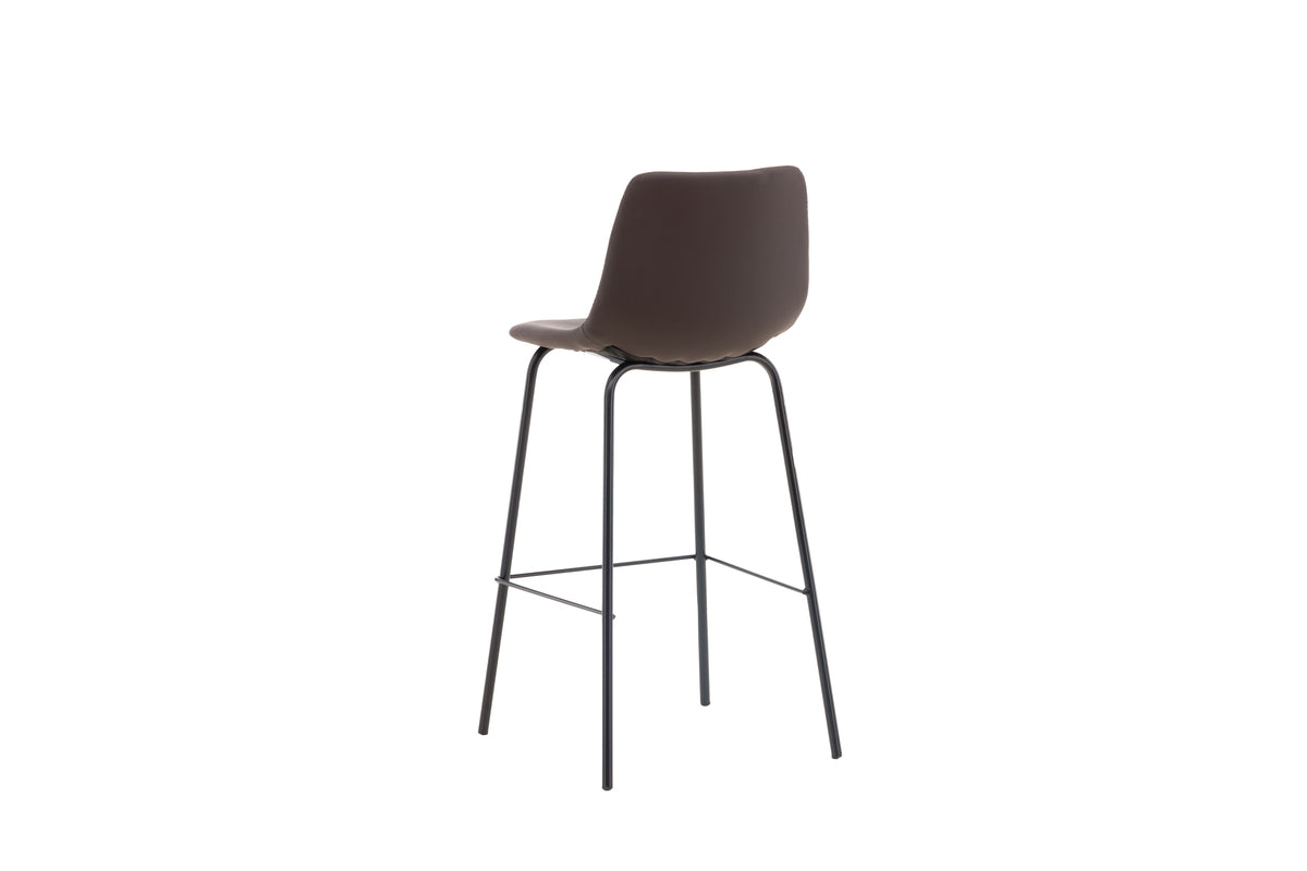 Alexi Bar Chair 2-pack Brown