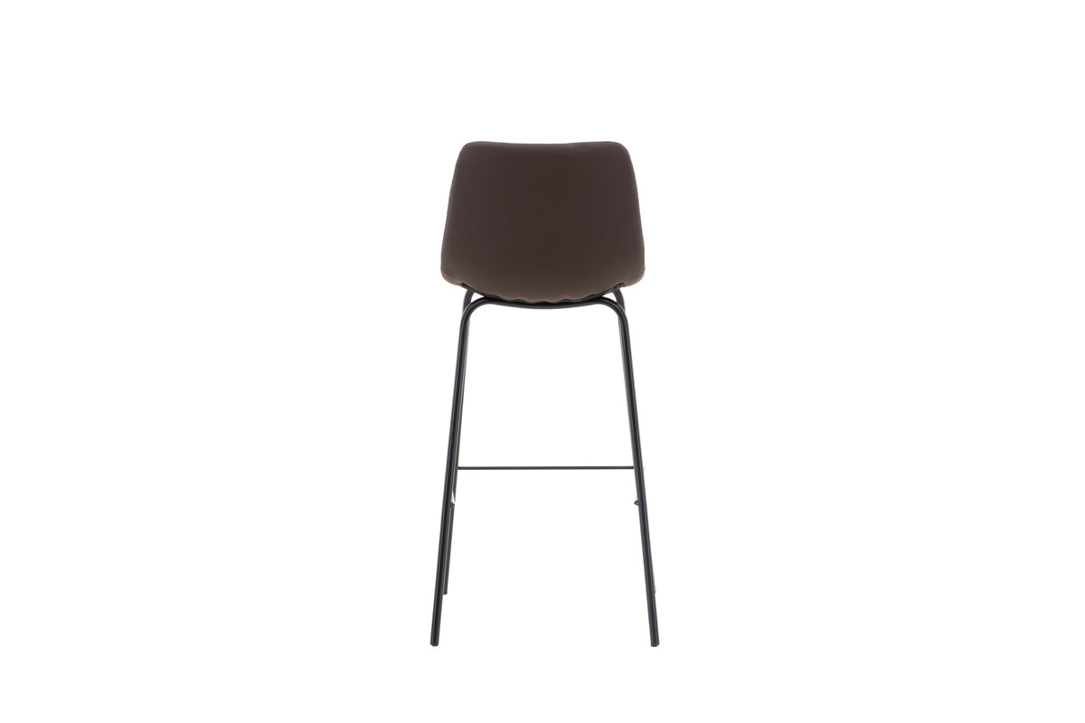 Alexi Bar Chair 2-pack Brown