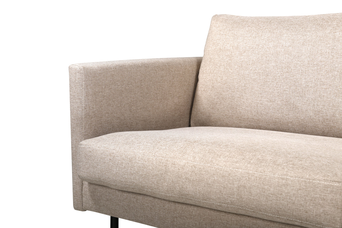 2-sits soffor Brun