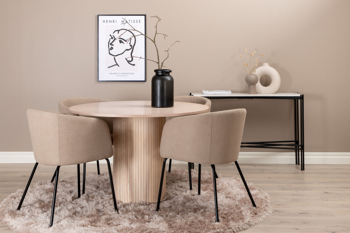 Berit Dining Chair Beige