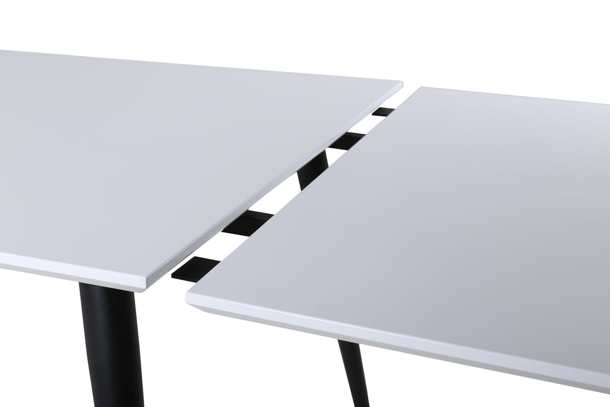 Rectangular Dining Table 76 x 195 x 90 White