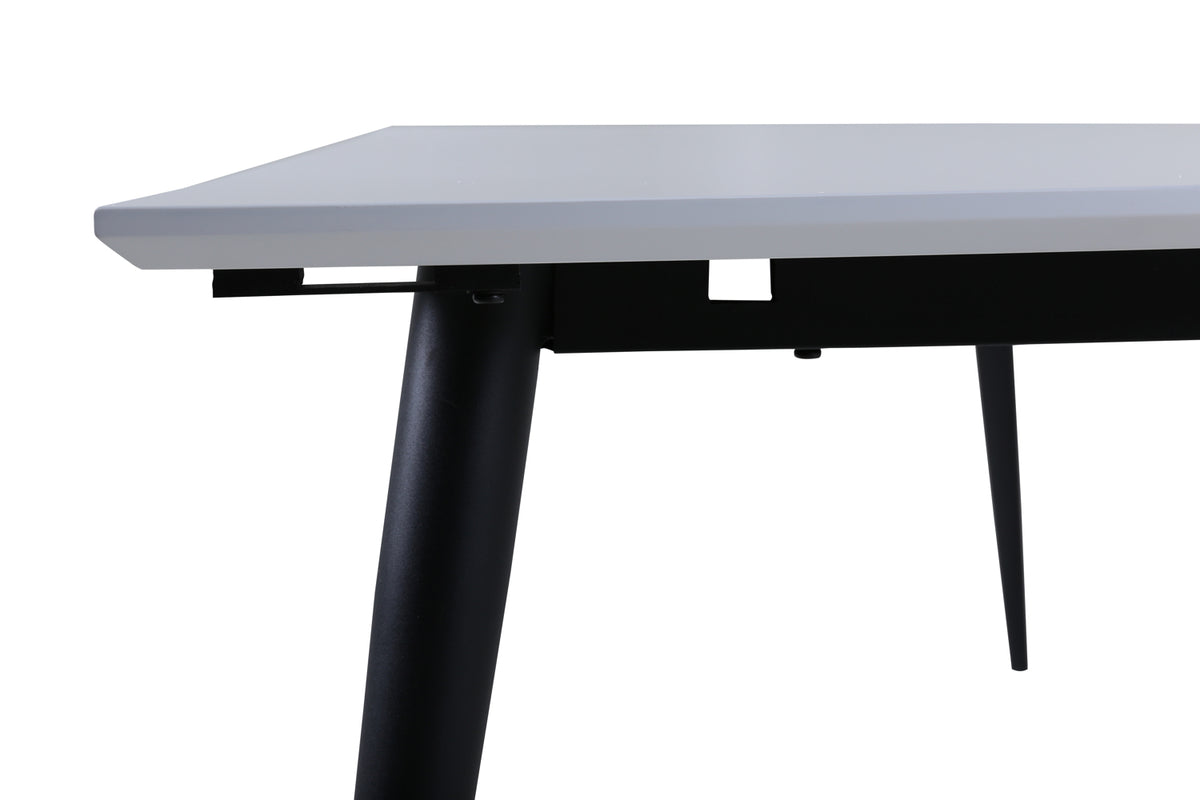 Rectangular Dining Table 76 x 195 x 90 White