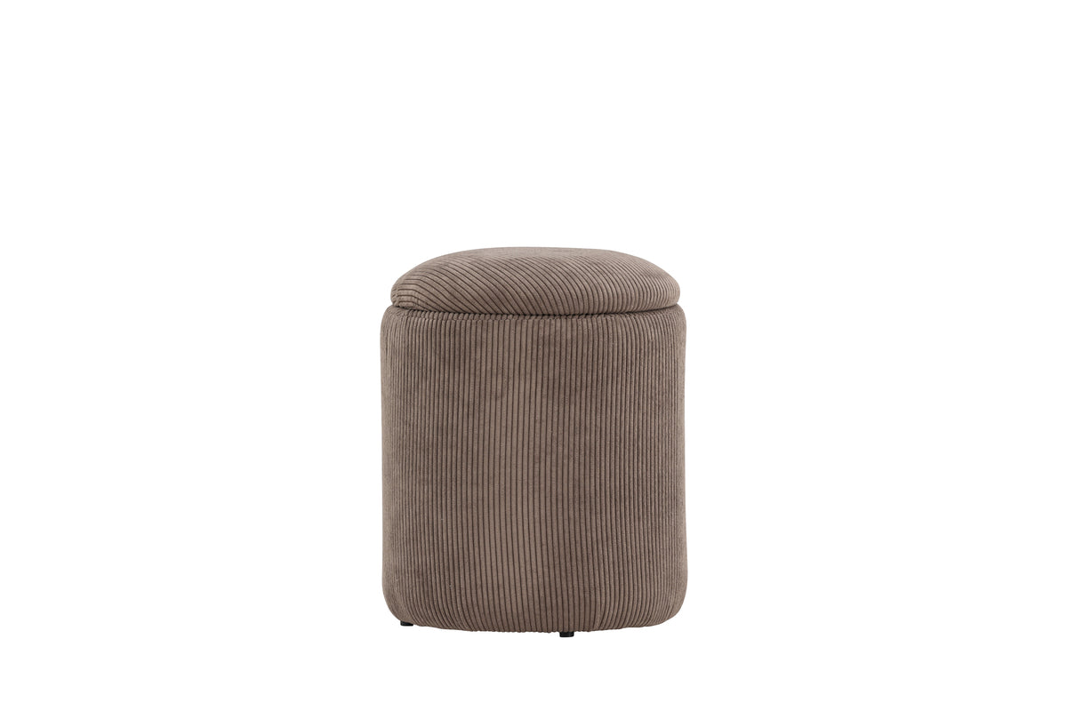 Limpen Pouf ø32 ⌀32 Brown