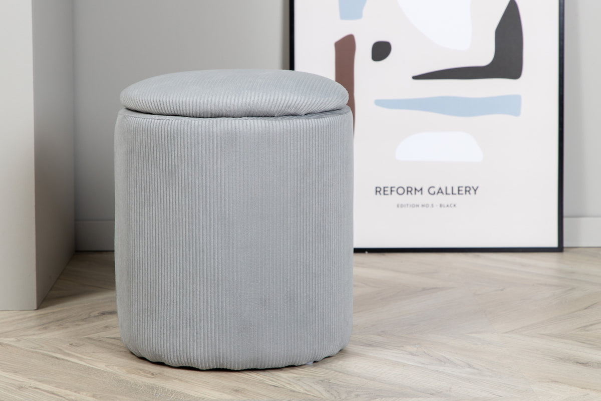 Limpen Pouf ø32 ⌀32 Grey