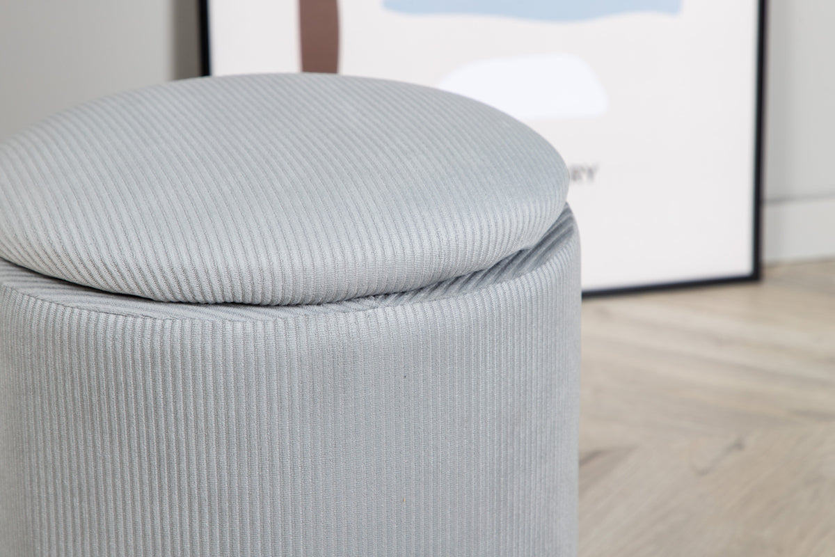 Limpen Pouf ø32 ⌀32 Grey