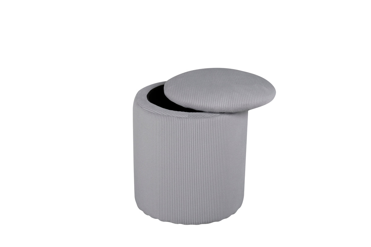 Limpen Pouf ø32 ⌀32 Grey