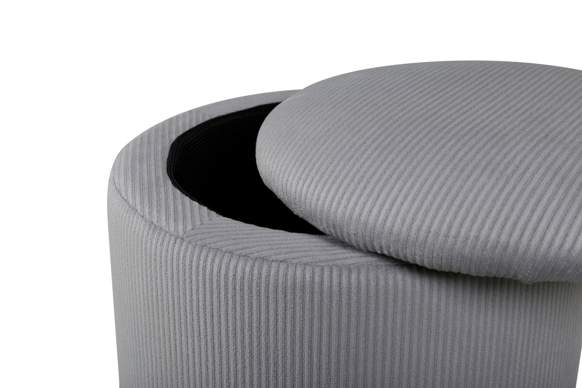 Limpen Pouf ø32 ⌀32 Grey