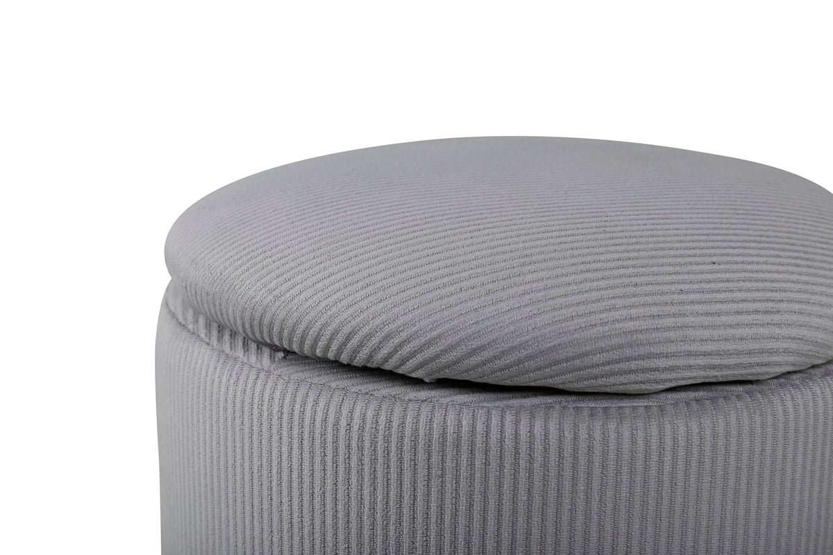 Limpen Pouf ø32 ⌀32 Grey