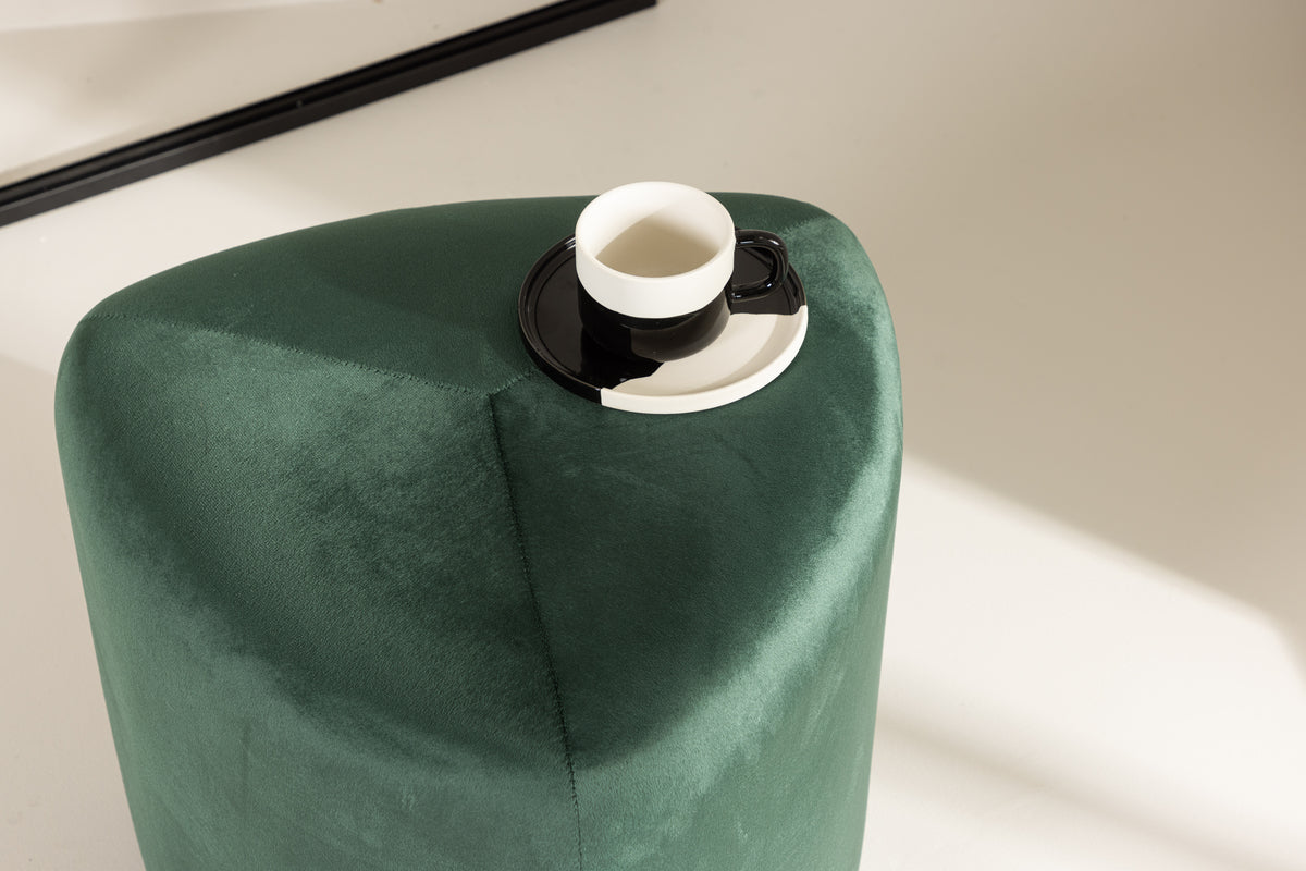 Peg Pouf ø46 ⌀46 Green