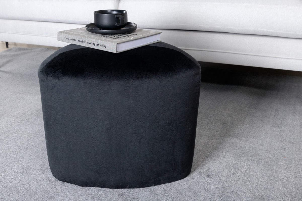 Peg Pouf ø46 ⌀46 Black
