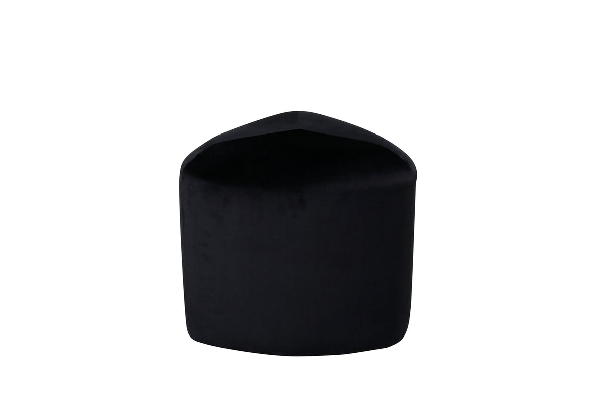 Peg Pouf ø46 ⌀46 Black