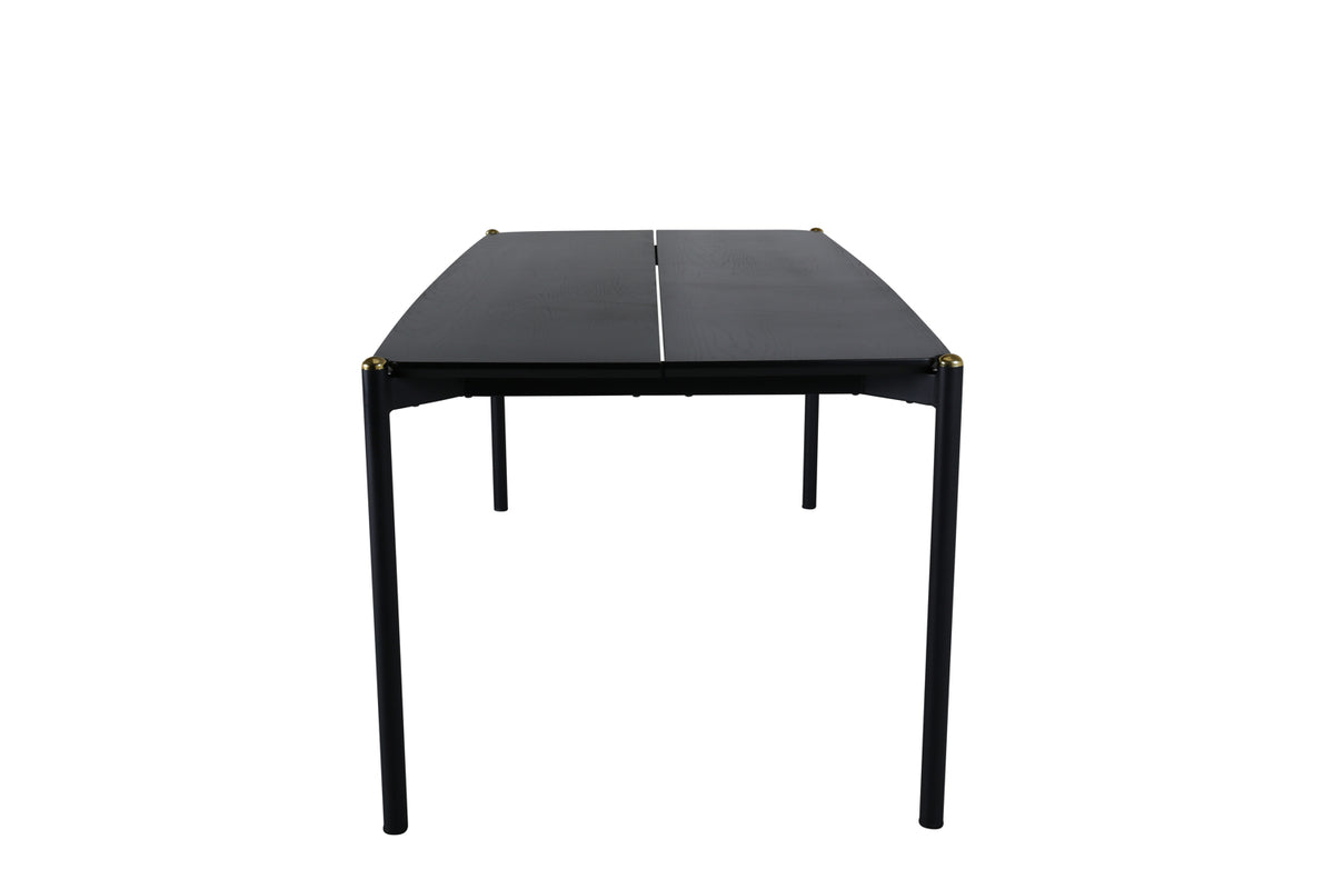 Pelle Rectangular Dining Table 190 x 90 Black