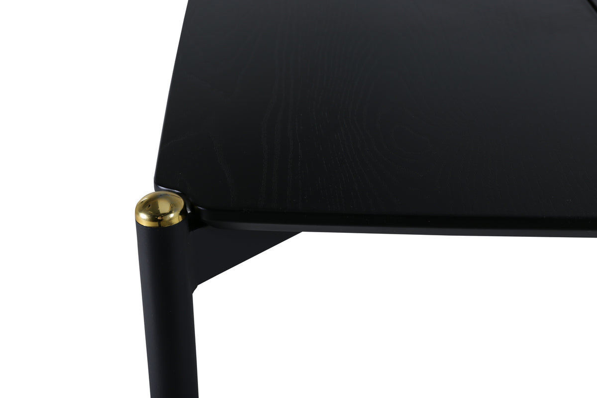 Pelle Rectangular Dining Table 190 x 90 Black