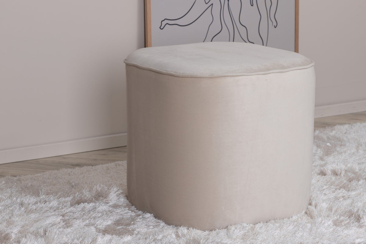 Piff Pouf ø44 ⌀44 White