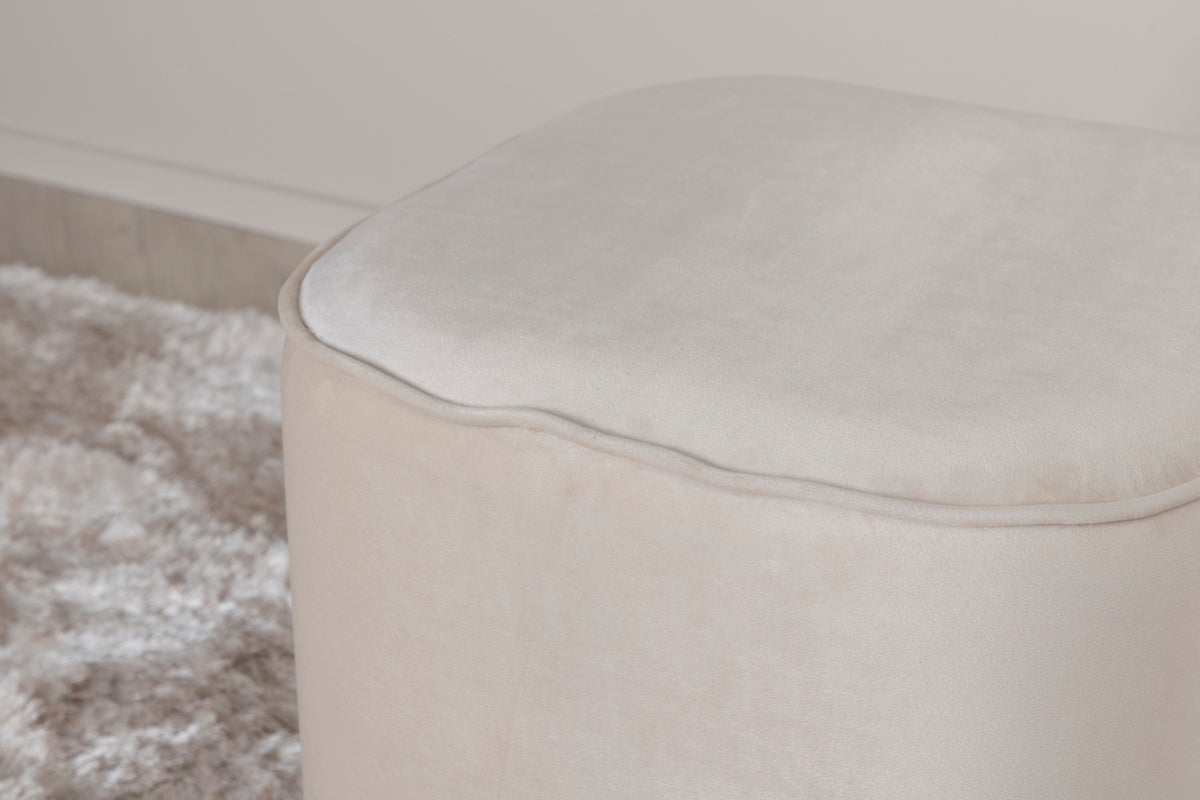 Piff Pouf ø44 ⌀44 White