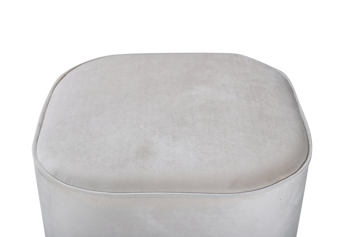 Piff Pouf ø44 ⌀44 White