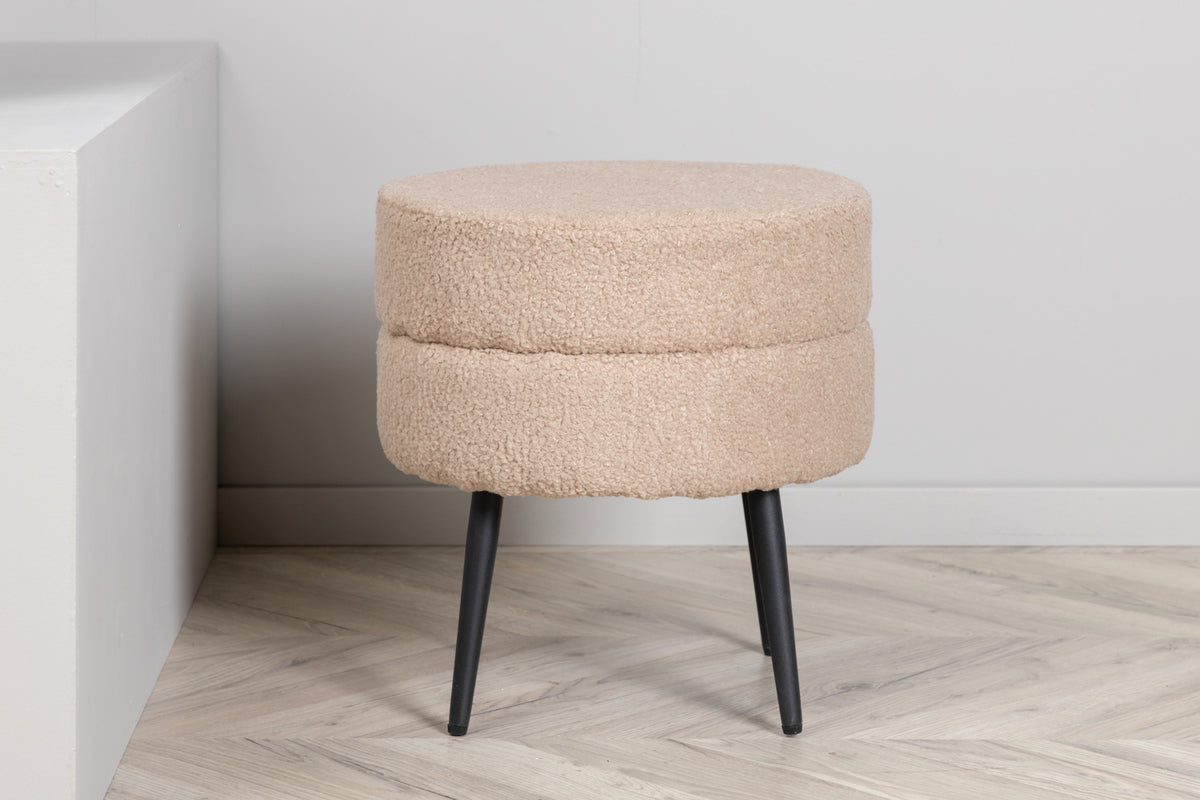 Pot Pouf ø40 ⌀40 Beige