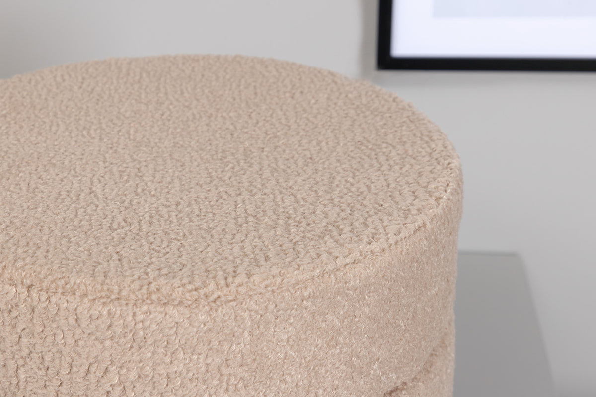 Pot Pouf ø40 ⌀40 Beige