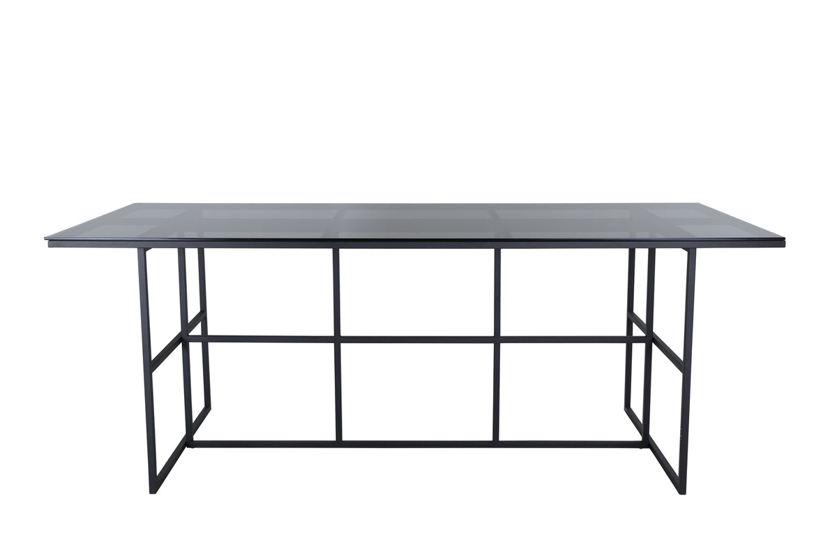 Leif Rectangular Dining Table 200 x 90 Black