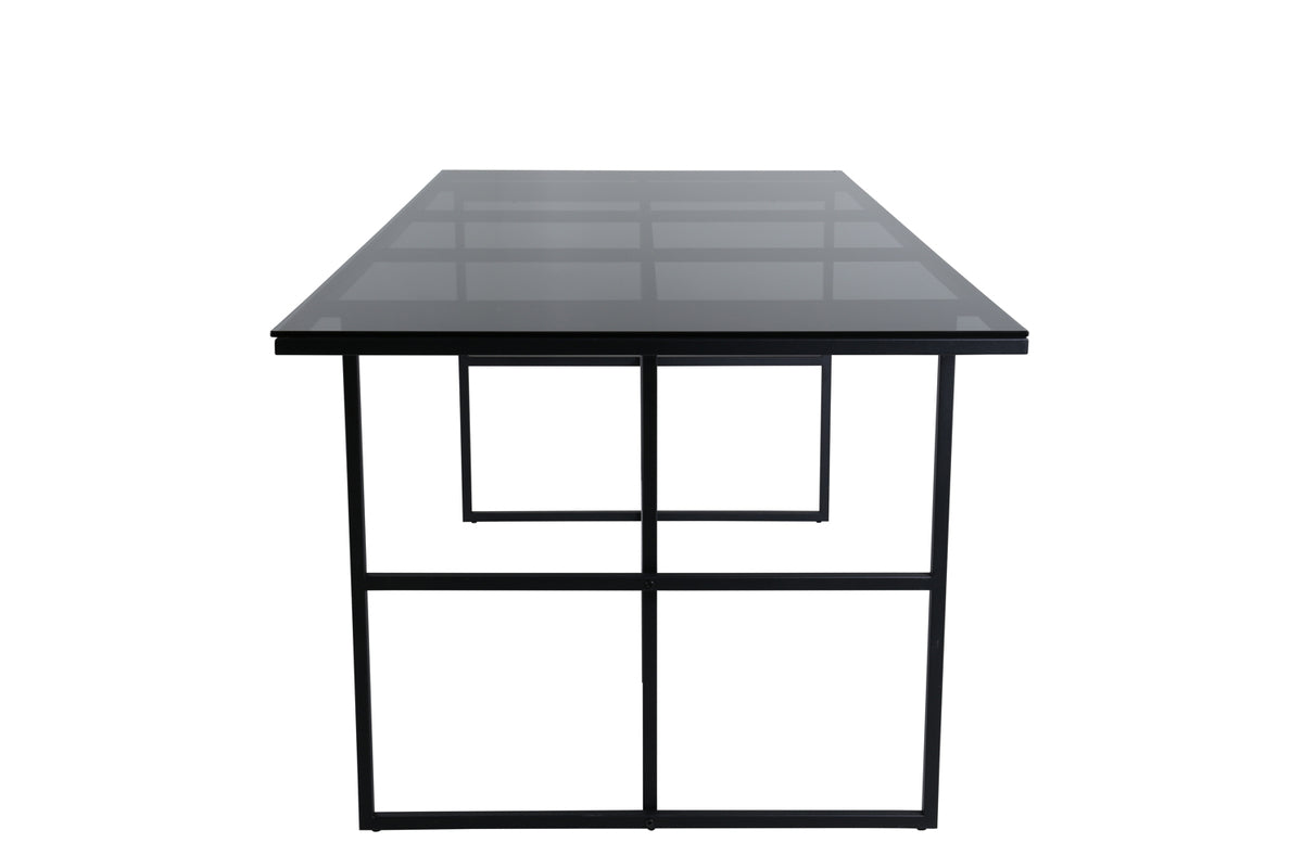 Leif Rectangular Dining Table 200 x 90 Black