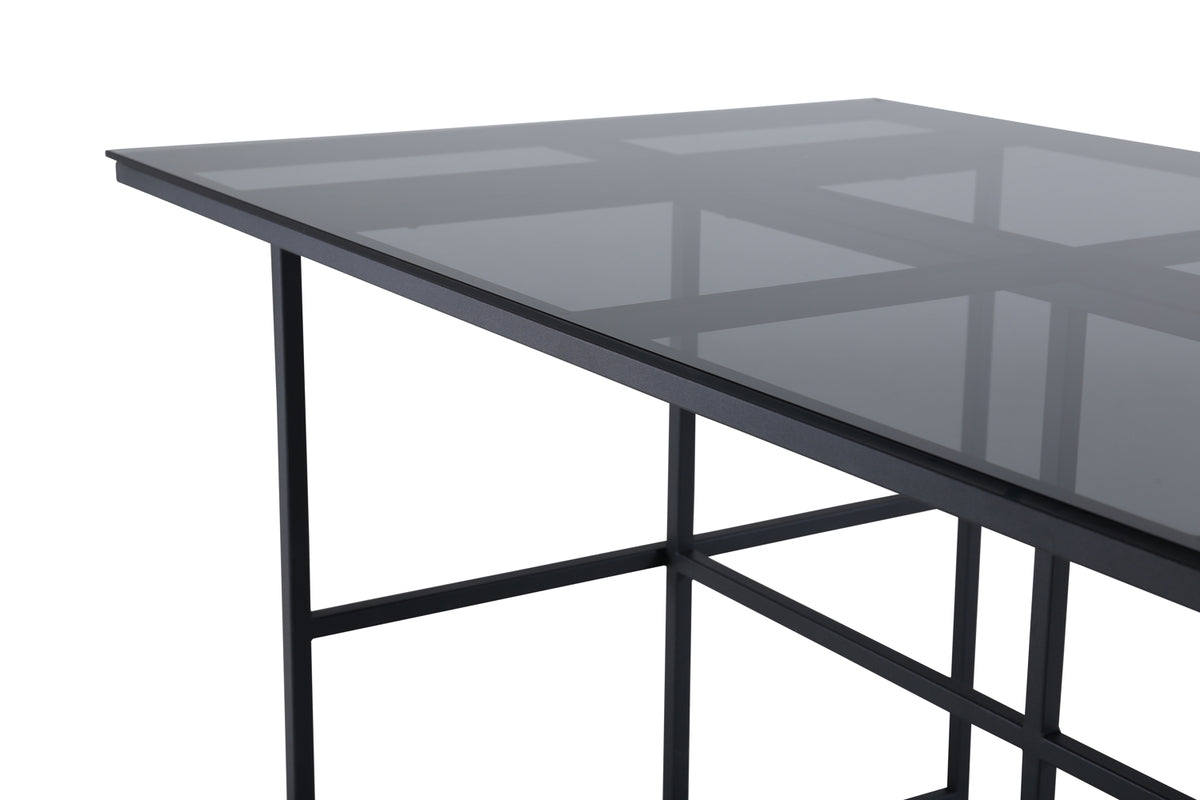 Leif Rectangular Dining Table 200 x 90 Black
