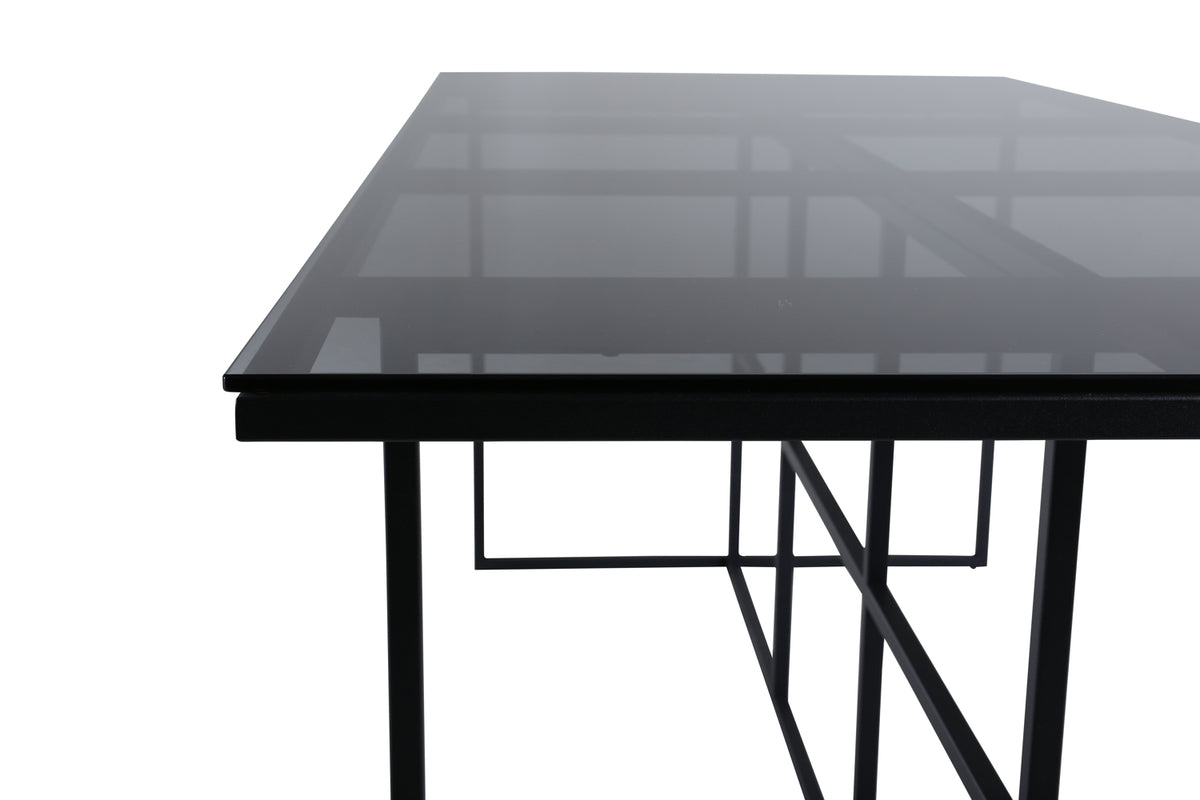 Leif Rectangular Dining Table 200 x 90 Black