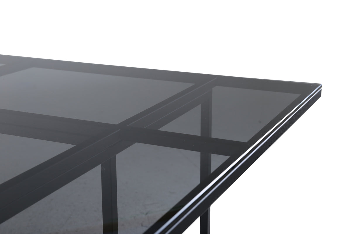 Leif Rectangular Dining Table 200 x 90 Black
