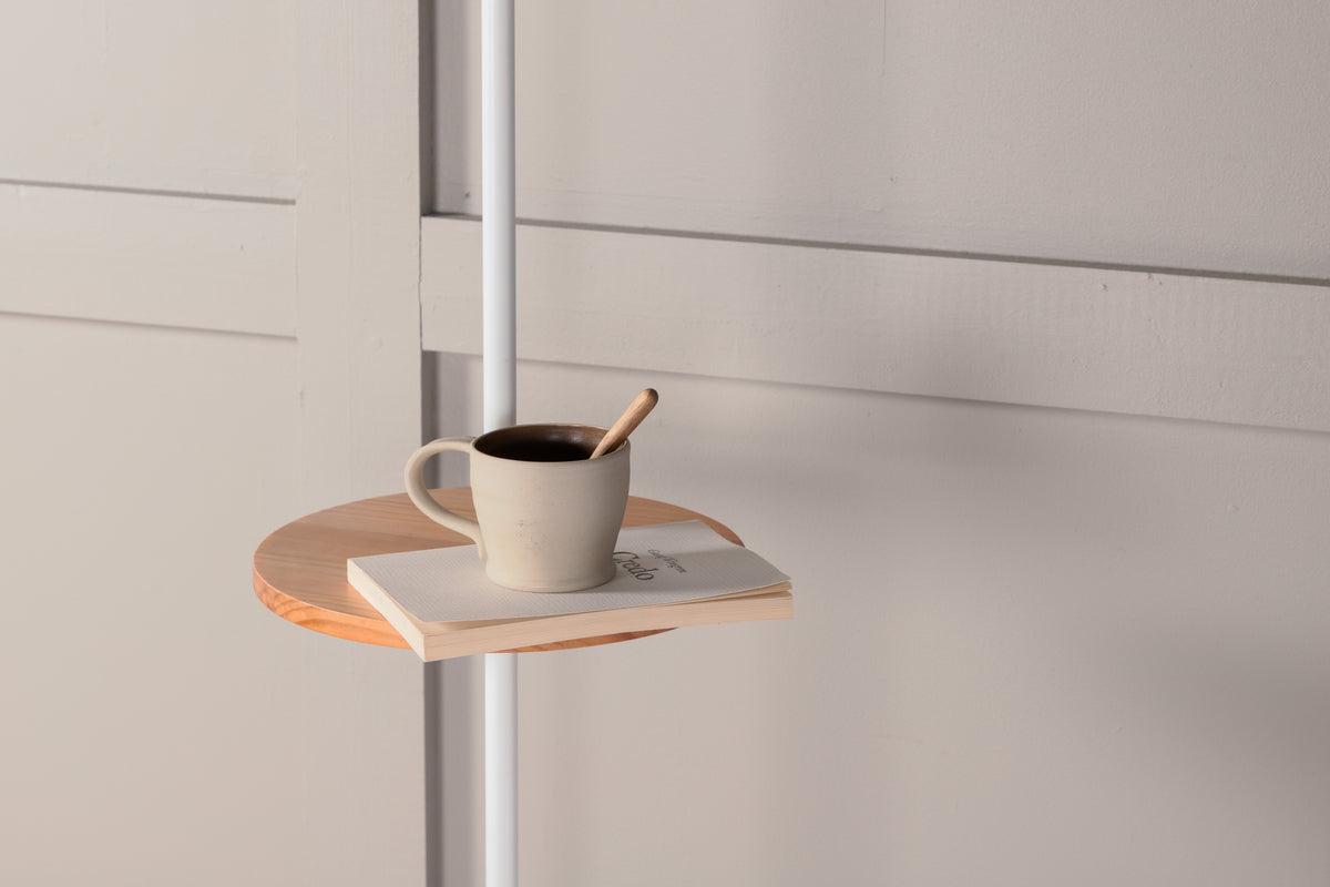 Hattman Floor Lamp Beige