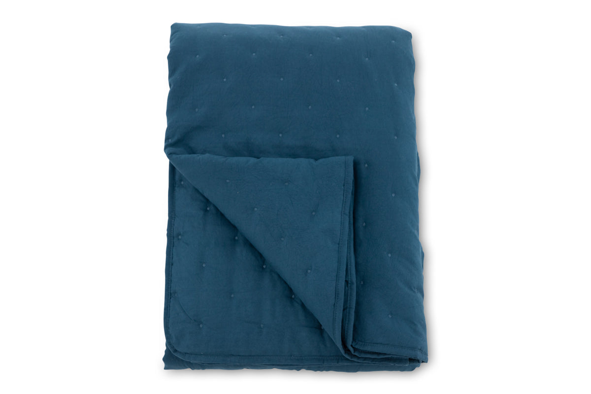 Sally Bedspread 80 x 260 Aqua