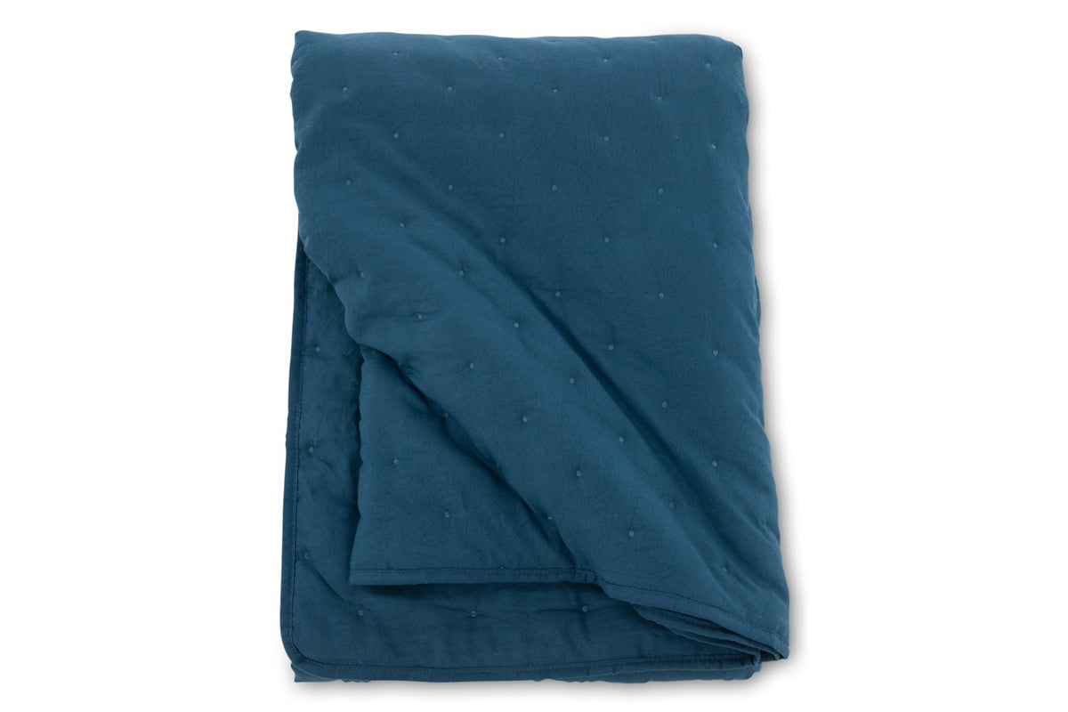 Sally Bedspread 80 x 260 Aqua