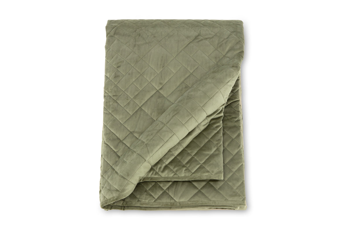 Jilly Bedspread 260 x 260 Green