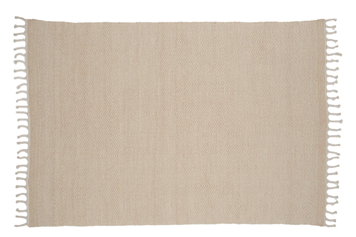 Rektangulära Mattor 162 x 230 Beige