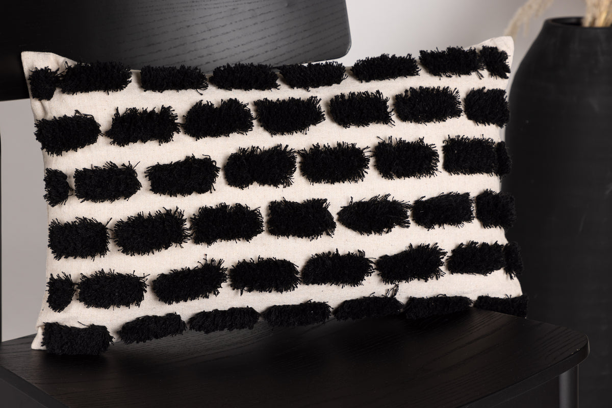 Lova Cushion Cover 30 x 50 Black