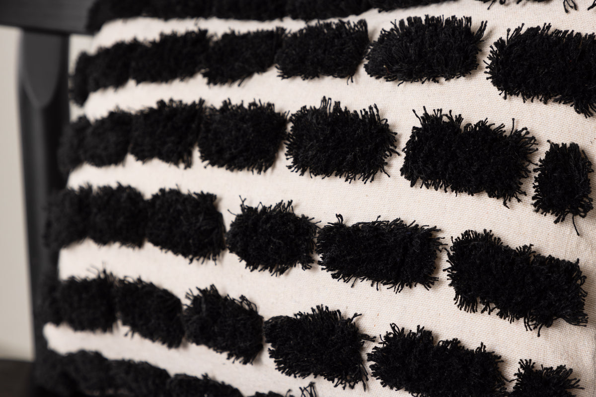 Lova Cushion Cover 30 x 50 Black