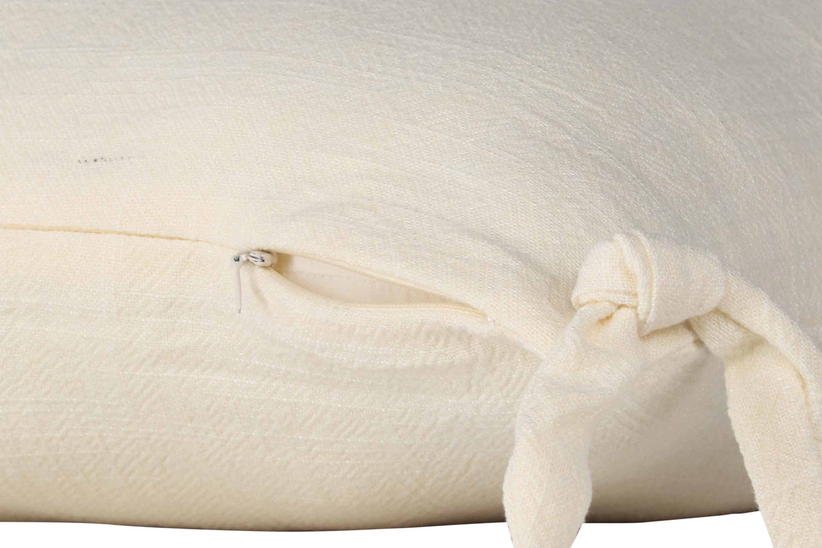 Nora Cushion Cover 40 x 40 White