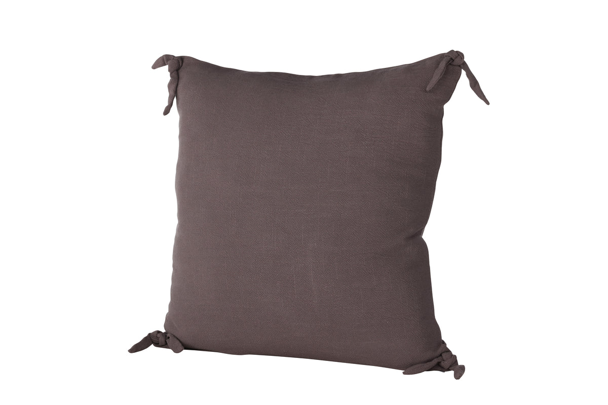 Nora Cushion Cover 60 x 60 Dark Grey
