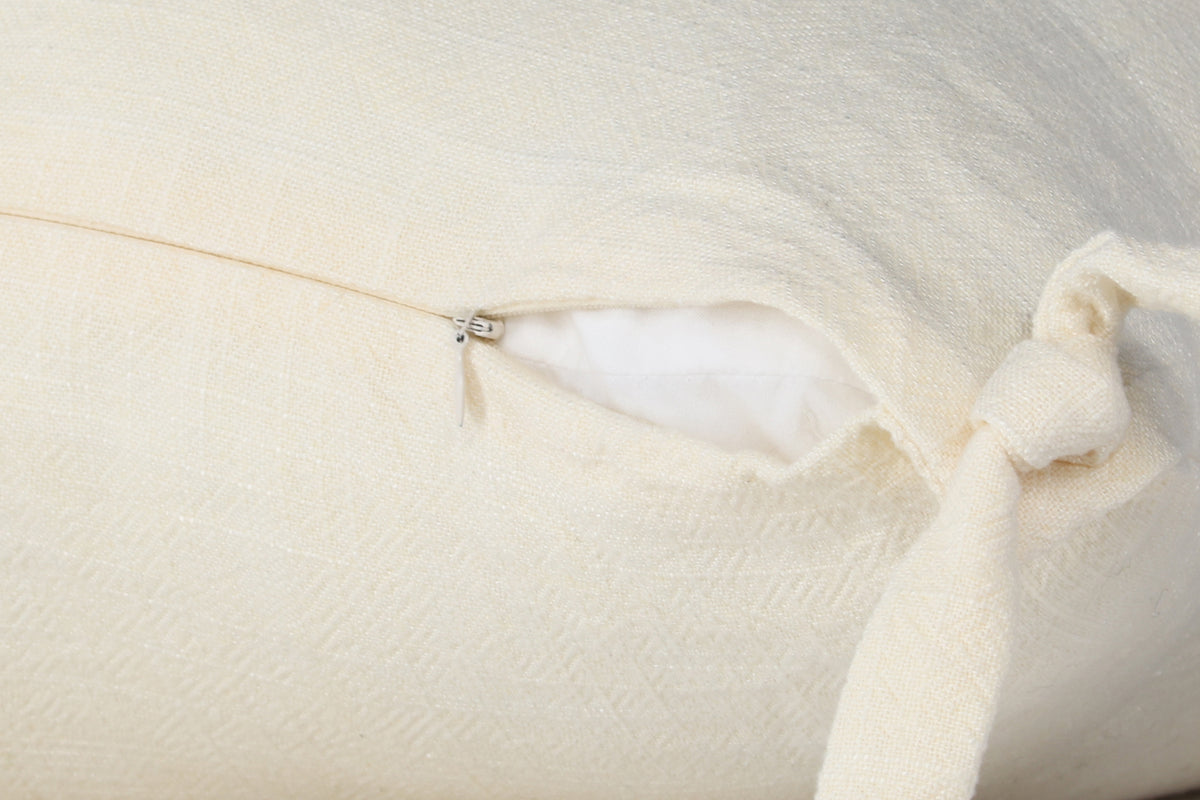 Nora Cushion Cover 60 x 60 White